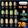 Sequin Long Cast Leech Iron Plate Vib Micro Lure for Freshwater Mandarin Fish & Aspius