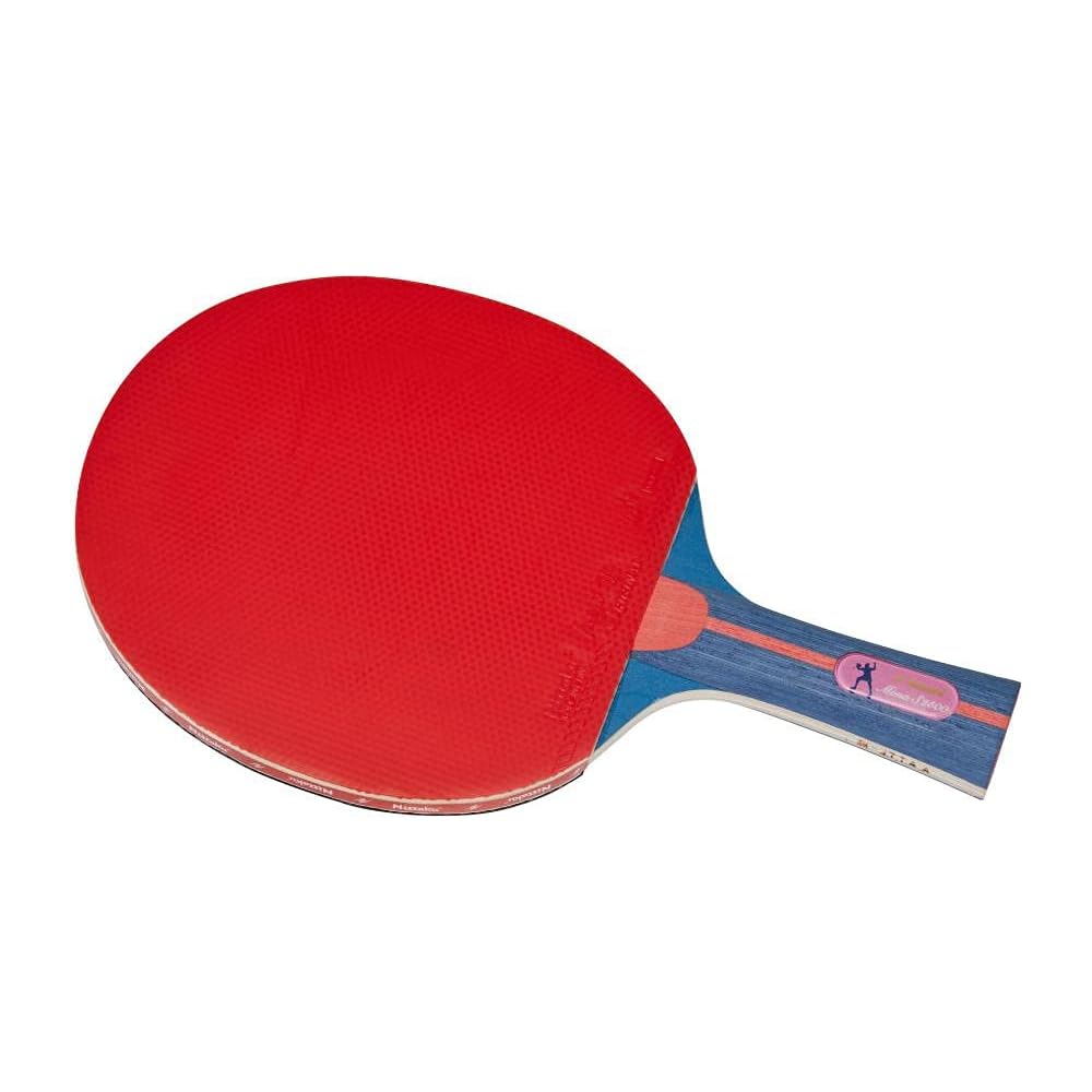 Nittaku Mima S2500 Shakehand Table Tennis Racket with 2 Plastic Balls, Lightweight, Durable