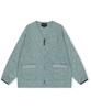 Yeseyesee Quilted Camo Liner Jacket Dusty Blue