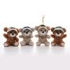 Cute Bear Wear Hat Keychain Soft Plush Backpack Charm for Girls Adorable Keyring Gift for Mothers Lovers Family Friends Colleagues