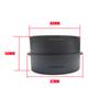 42/60/75/80/90mm Car Heater Ducting Reducer Hose Tube Connector Pipe Joiner Connector For Webasto For Diesel Parking Heater