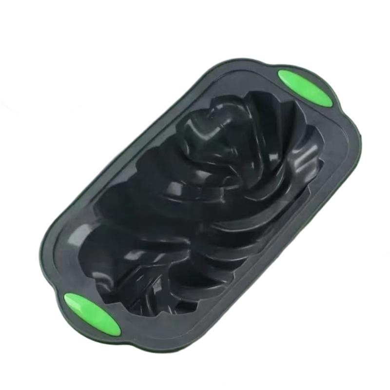 Food Grade Silicone Cake Pan Heat Resistant Flexible Design Easy Cleaning Nonstick Bakewares Baking Mould