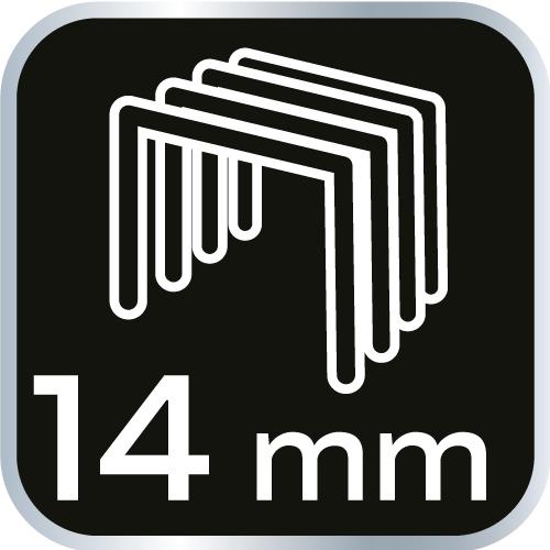 J-type Staples, 14 Mm, 1000 Pcs.