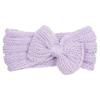 Autumn and Winter Baby Wool Headband, Baby Solid Color Comfortable Bow Hair Accessories, Children's Headband