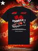 T-shirt Nera con Stampa Formula 1 sul Retro