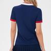 Womens Polo Shirts Yoga Running Lightweight Breathable Short Sleeve T-Shirts Women
