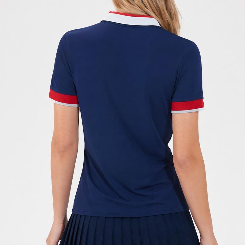 Womens Polo Shirts Yoga Running Lightweight Breathable Short Sleeve T-Shirts Women