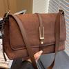 High-end Retro Matte Armpit Bag Women's Cross-body Small Square Western-style Simple Shoulder