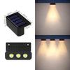 Rainproof Solar Step Lighting Solar Charging Solar Pathway Lights Garden Fence Light  Pathway