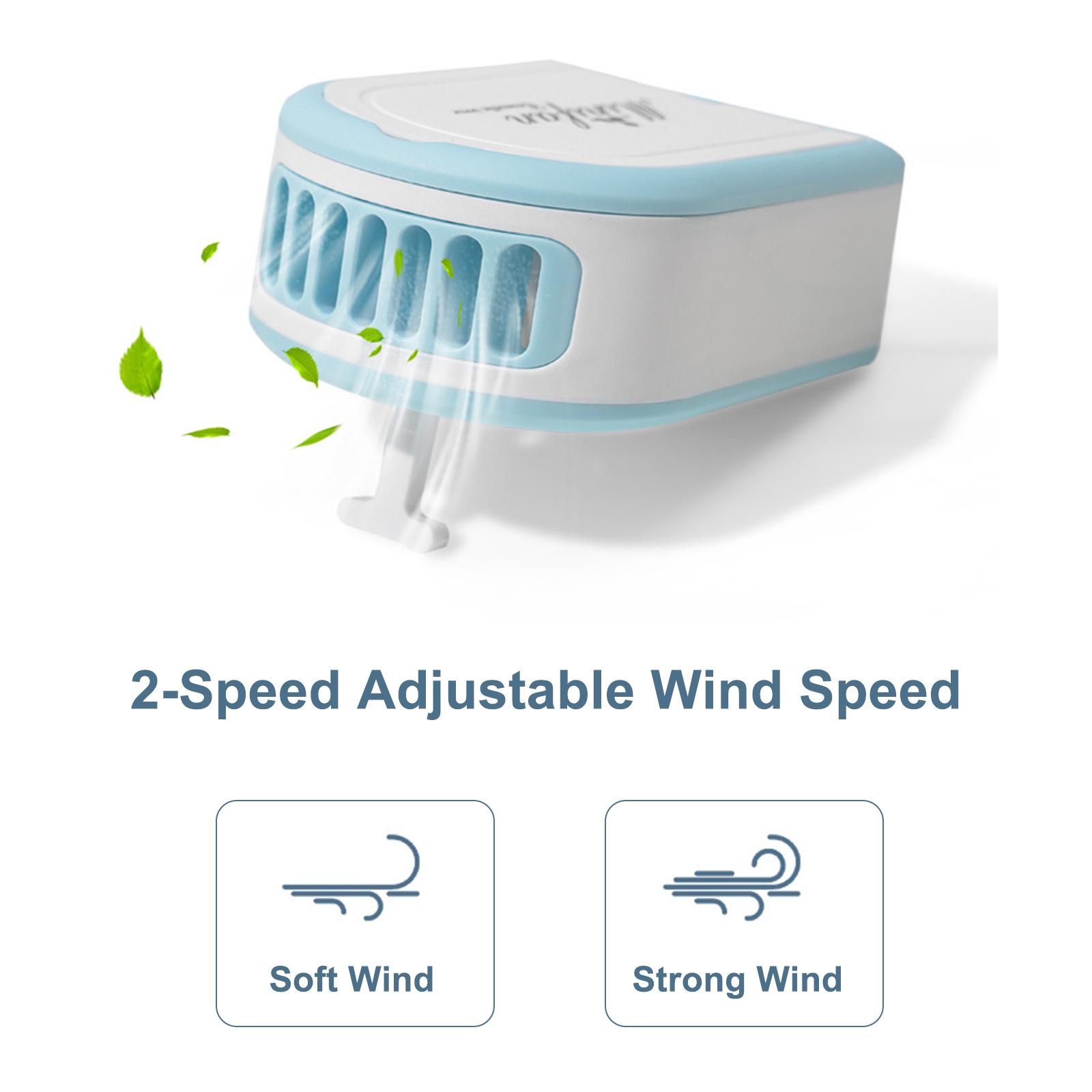 

Eyelash Dryer Fan USB Portable Fans Rechargeable Electric Handheld Conditioning Cooling Refrigeration Fan With Mirror For Eyelash Glue Lash E