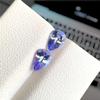 Best Quality A+ Quality Eye Clean 2 Pcs Natural Tanzanite Gemstone, Loose Pear Cut Stone, Healing Gemstone.
