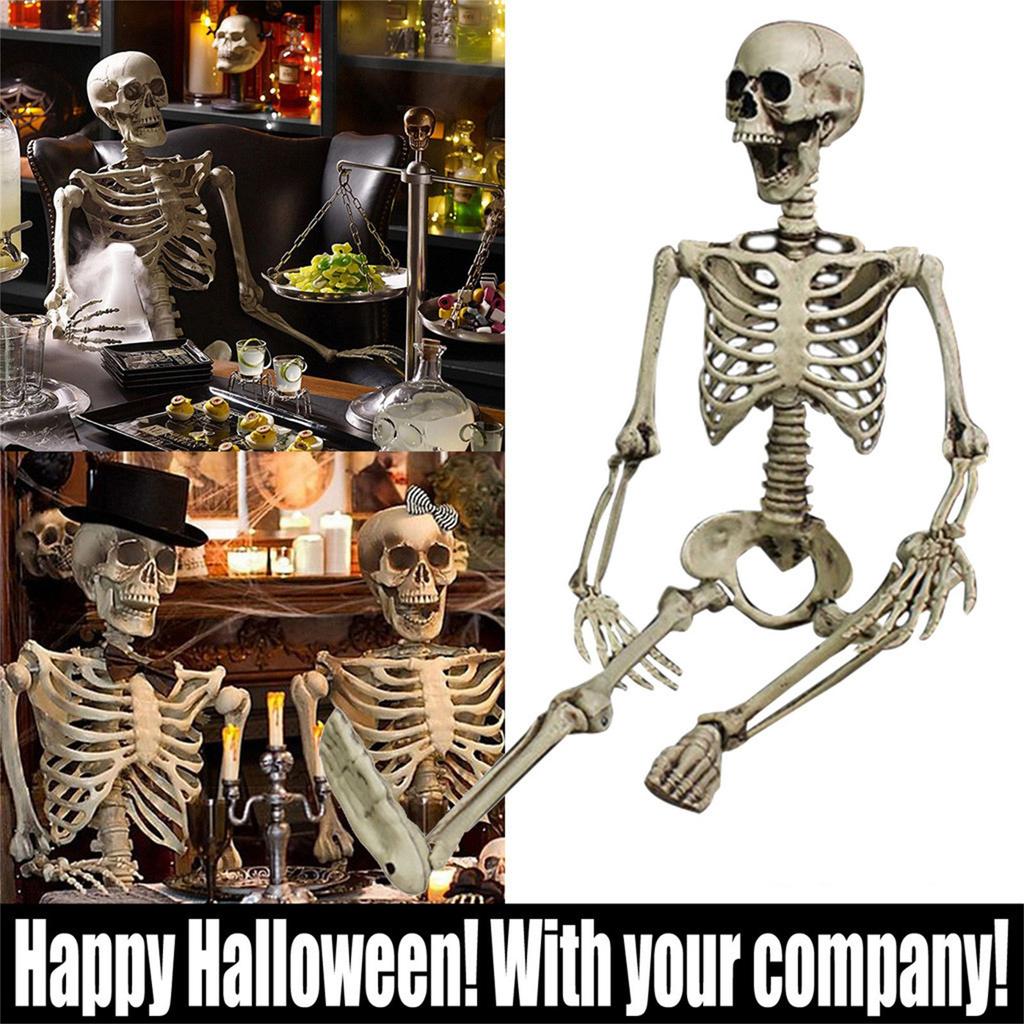 Halloween Horror Světelný kostlivec Skeleton Bar Dekorace s přívěskem scény KTV