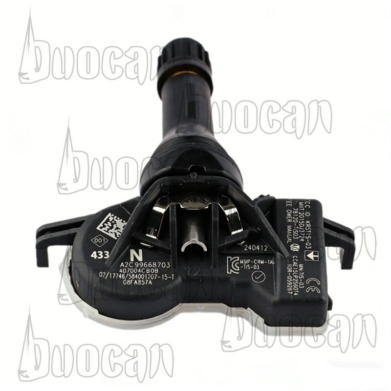 4 PCS Tire Pressure Monitor Sensor 40700-4CB0B 407004CB0B 40700-4CB0A 433MHz For Infiniti QX50 Nissan Altima Micra