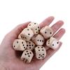 Games Desktop Game Round Corner Playing Games Square Point Dice D6 Dice 6 Sided Dice Wooden Dice