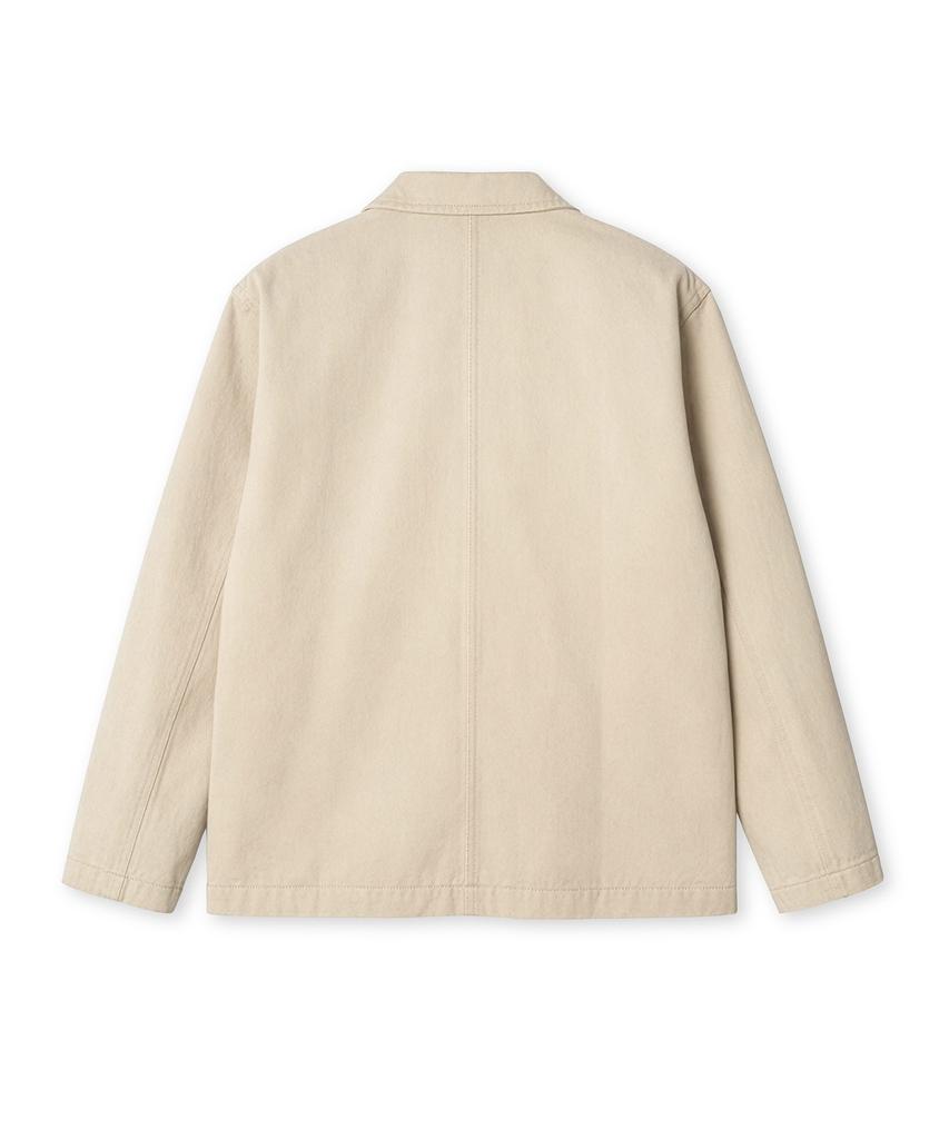 Connect Kinloch Washed Cotton Loose Fit Jacket [Beige]