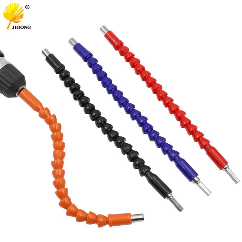 Electric Drill Flexible Shaft Extension Non-slip Handle Screwdriver Bit Holder for Home Renovation Narrow Gap Installation