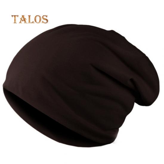 Fashion Men's Women's Solid Color Slouch Hip-pop Beanie Baggy Knit Hat Ski Girls Hats