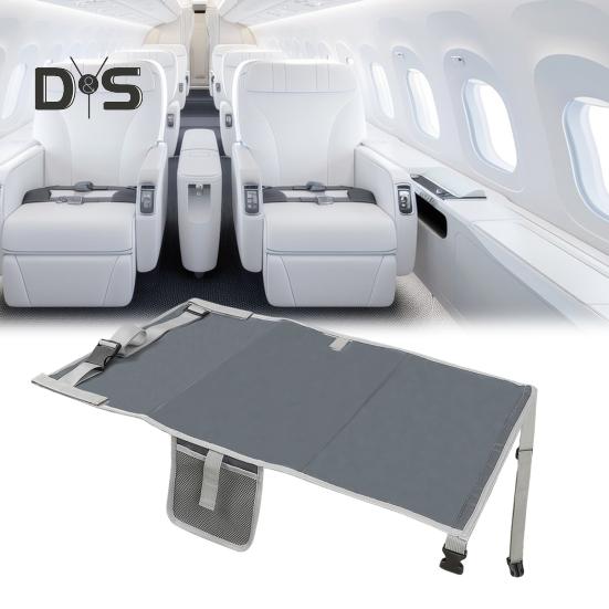 Portable Toddler Airplane Seat Extender Adjustable Lightweight Kids Plane Bed Folding Long-range Flights Baby Footrest Hammock Travel Essentials