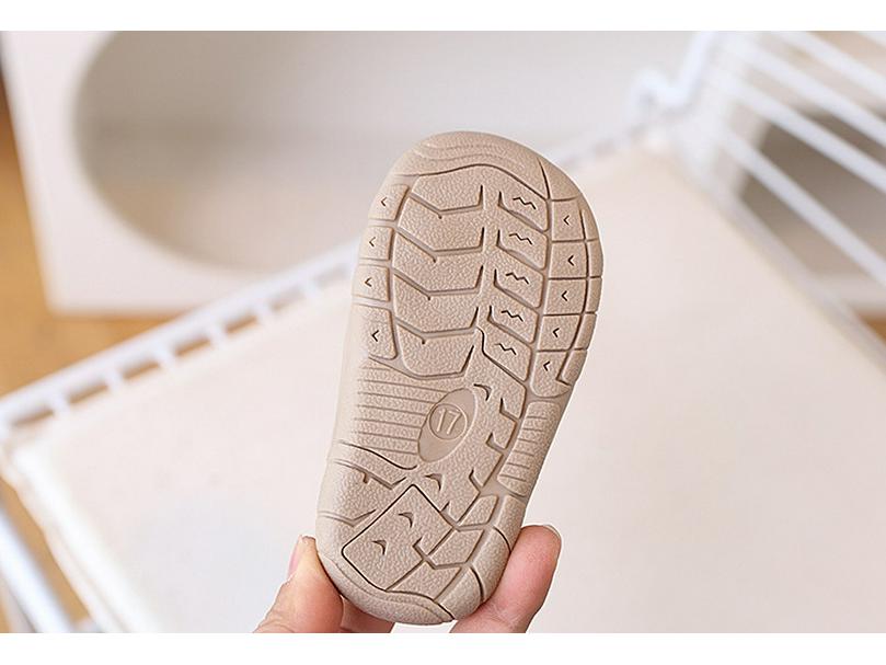 Baby Anti-Kollisions-Sandalen mit geschlossener Zehe – Schuhe mit weicher Sohle für Kleinkinder