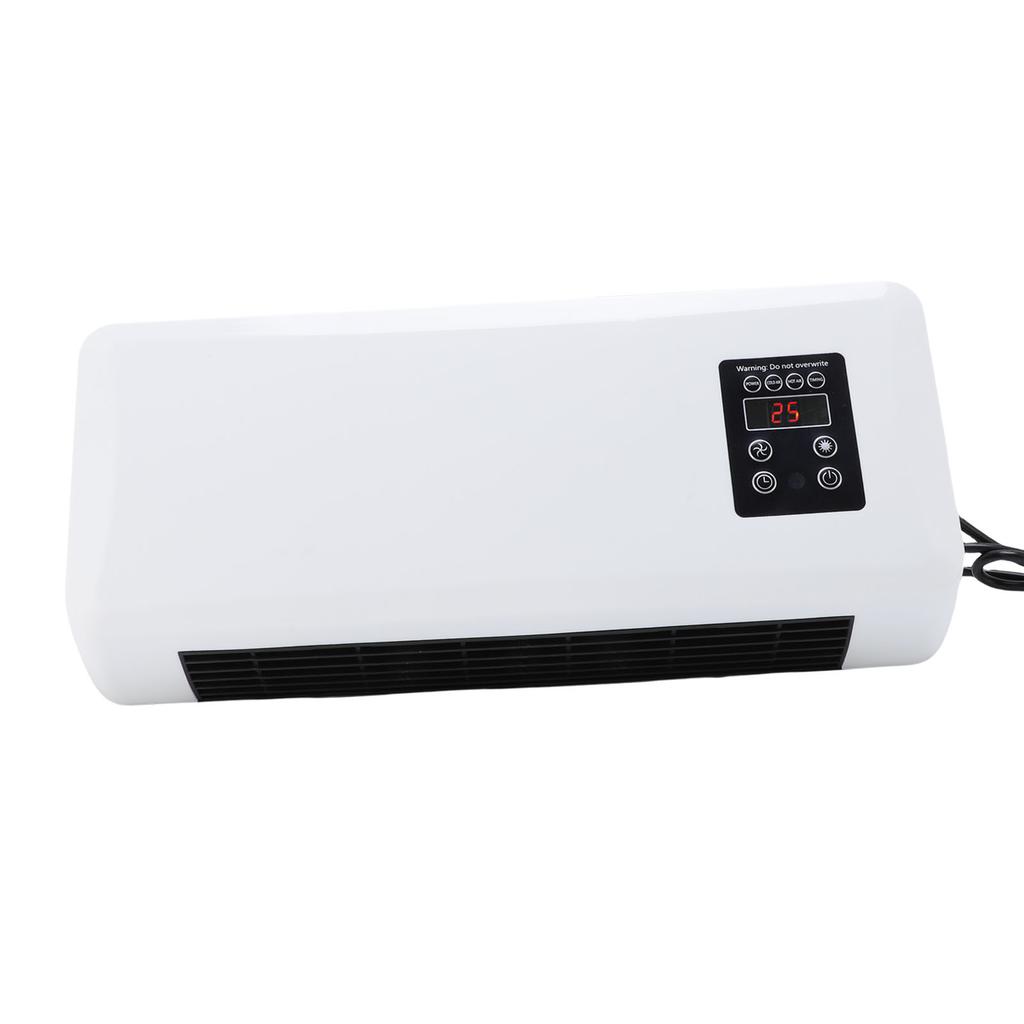 Wall Mounted Heater Cooler Energy Efficient Climate Control Small Air Conditioner Heater Machine for Home Bedroom UK