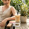 Getränkehalter Klemme Clip-On Getränke für Strandkorb Campingstuhl Trinken Einfache Montage Halter Universell Wasserflasche Kaffeetasse Softdrink Dose Tragbar