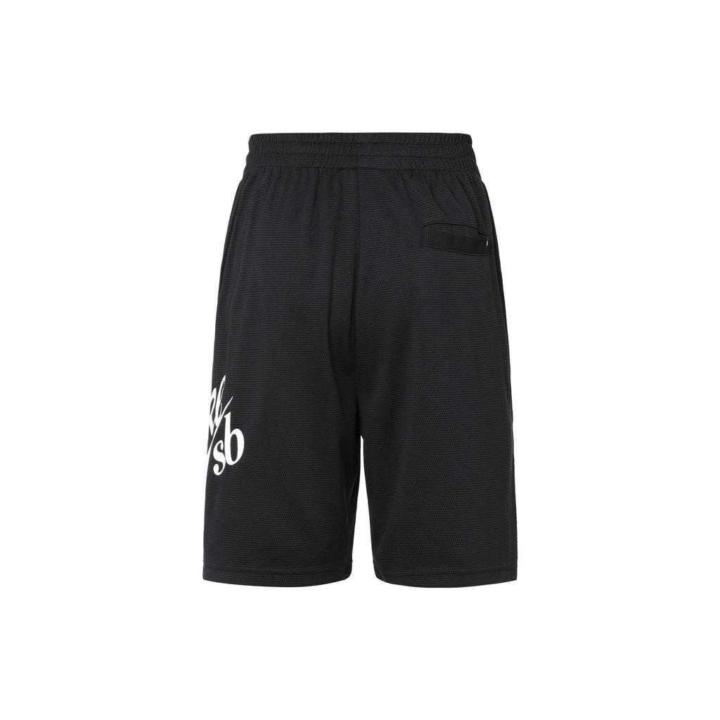 Nike SB Sunday Logo Print Quick-Dry Knit Skateboarding Shorts Men Bottoms Black CV4346-010