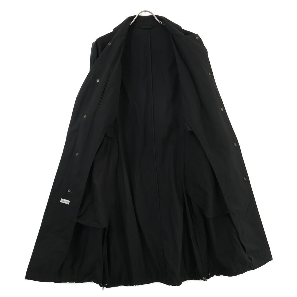 UNITED ARROWS Camoshita 1177-699-2495 Balmacaan coat 44 blackUsed