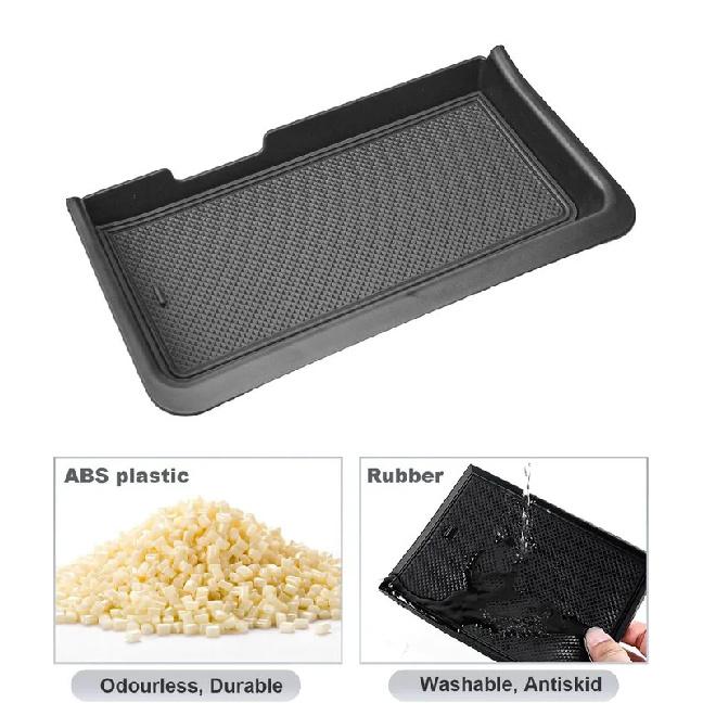 Mittelkonsolen-Organizer für -2024 GMC Yukon/Chevy Suburban/Tahoe Schalthebel-Ablagefach Abdeckung für Mittelkonsolenfach