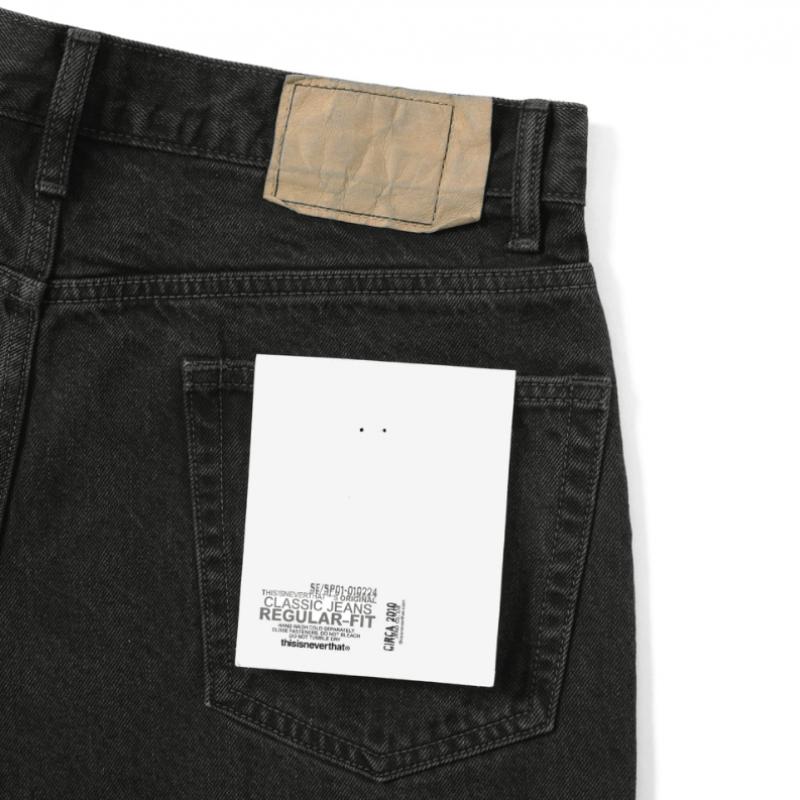 ThIs Is Never That Regular Jeans Black