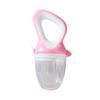 Infant Complementary Food Feeder Silicone Baby Fruit Pacifier, Self Feeding And Teething Easy Grip Teether Relief Toy, To Hold Seamless Odorless