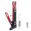 Motorcycle Frame Horizon Bracket Aluminum Alloy Adjustable Kickstand Side Stands B0503(Red)