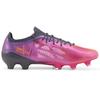 PUMA AG Artificial Ground Abrasion Resistant Coverage Abrasion Resistant Coverage Soccer Shoes Men's Purple Orange Red 106694-03
