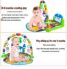 Musical Kick and Play Gym: Infant & Toddler Crawling Mat (0-12 Months)