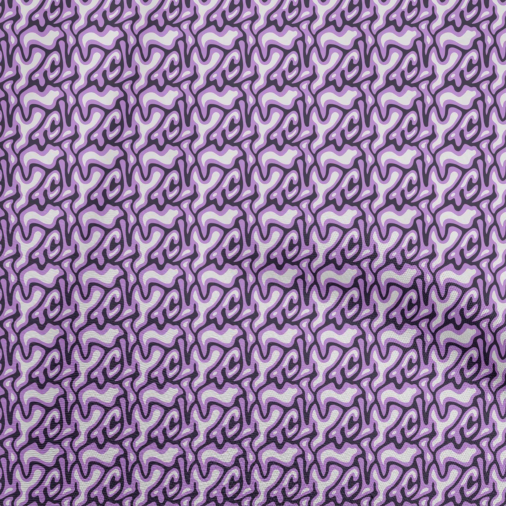 

oneOone Cotton Flex Gray Fabric Abstract Dress Material Fabric Print Fabric By The Yard 40 Inch 42 Inch Wide - Viscose Chiffon фіолетовий