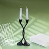 1 Pair Candle Holder Decorations Elegant Delicate Accessories Light Luxury Decorative
