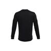 Under Armour Logo Print Casual Crew Neck Sweatshirt Men Tops Black 1366262-001