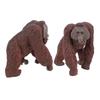 Orangutan Figurine Mini Solid Lifelike Wildlife Animal Model Children PVC Plastic Cognitive