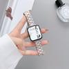 Correa de Cadena de Acero Starlight para Apple Watch Series Ultra 8 7 SE 6 5 4 3 49 mm Correa de Pulsera Metálica IWatch 38 40 41mm 42 44 mm 45mm