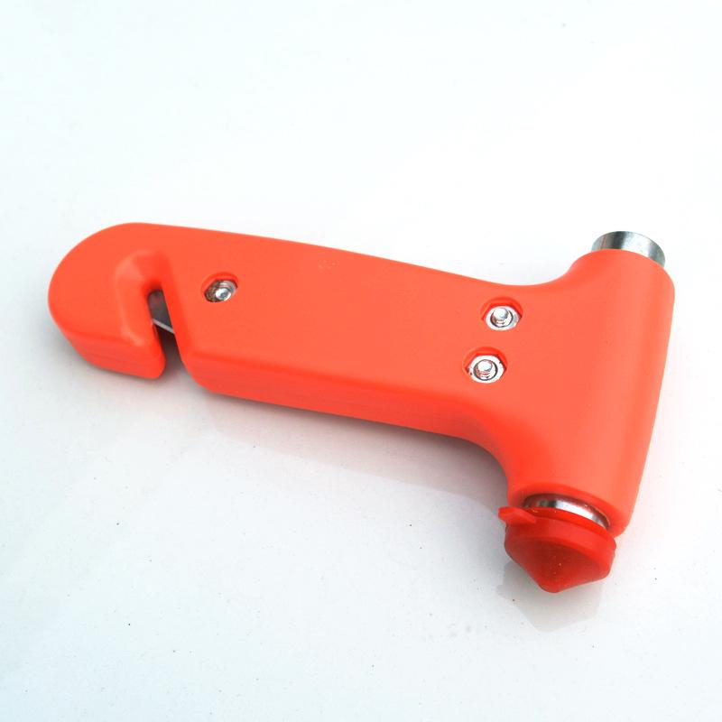 Kompaktes 2-in-1-Autosicherheitstool: Nothammer & Fensterbrecher