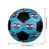 RB Leipzig Indoor Soccer Ball Colorful All Ages Size 5 Machine Stitched PVC Competition Ready Durable High-Bounce