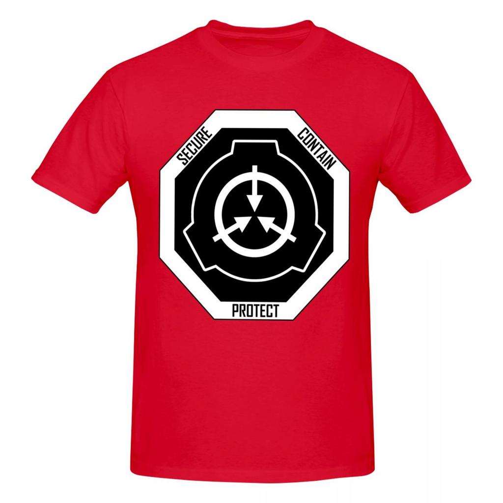 Unisex SCP Foundation Trendy T Shirt Vintage Oneck Cotton Tshirt Unisex