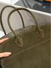 2025 Retro dámská taška Tote z pravé kůže: Velká crossbody kabelka pro podzim/zimu