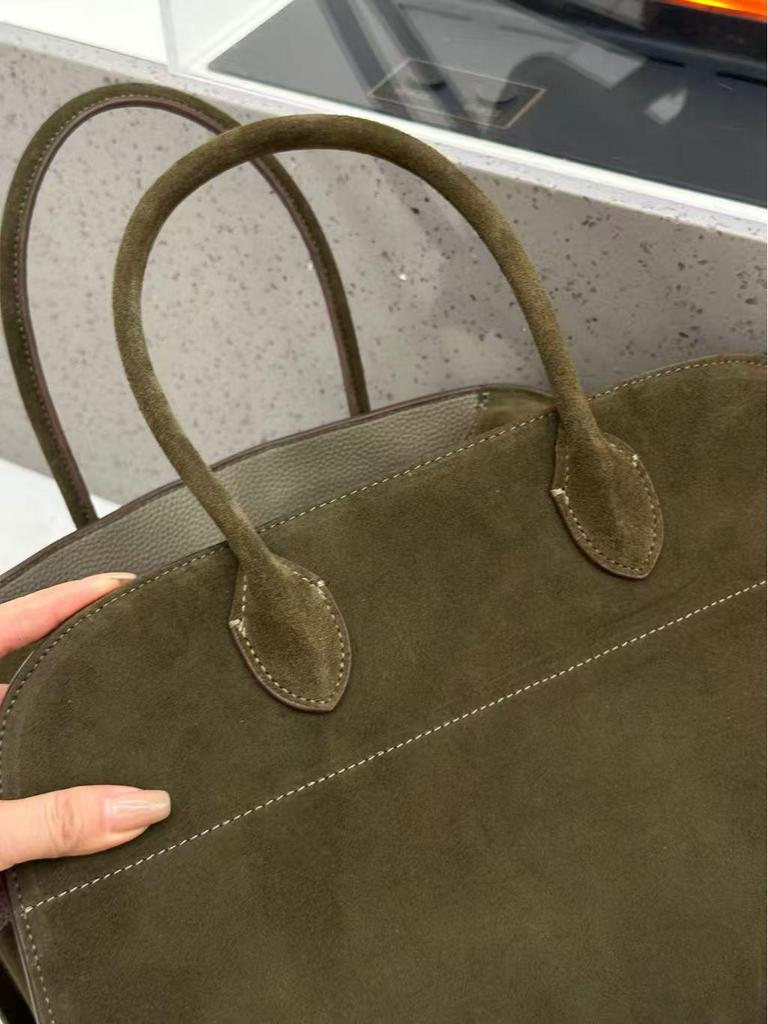 2025 Retro dámská taška Tote z pravé kůže: Velká crossbody kabelka pro podzim/zimu