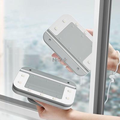 New Glass Wiper Wash Magnetic Window Double Sided Cleaning Brush Household Magnetic Brush for Washing Windows Home Cleaning Tool