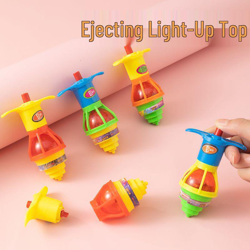 Luminous Children s Flashing Spinning Top Toy with Launcher