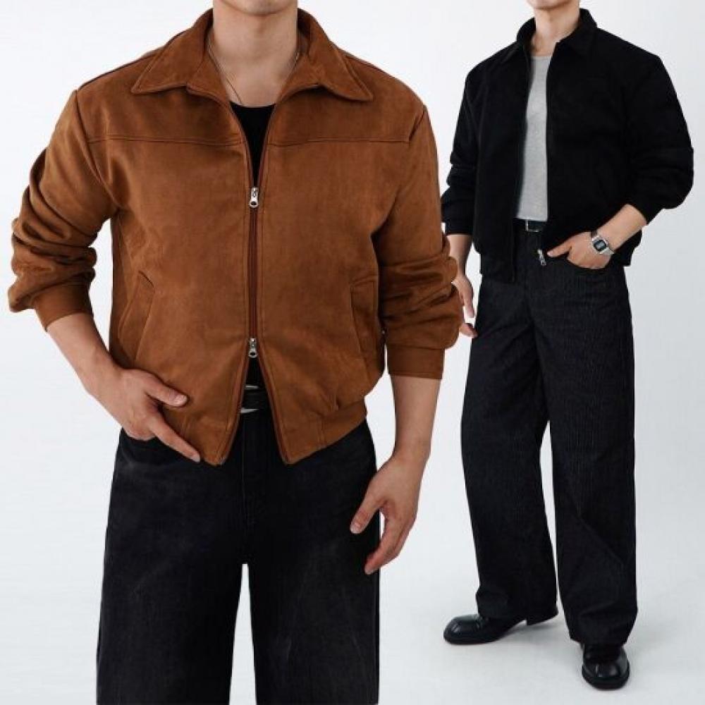 Onl Men S Crop Suede Jacket