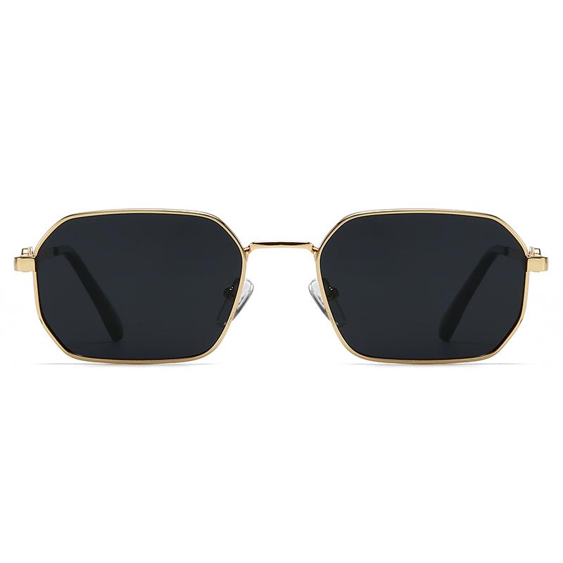 Sunglasses Popular Cross-Border Export Item Men's Sunglasses for European and American Street Style Instagram Influencer Model Square Sunglasses 1409