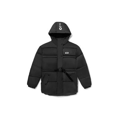 Windproof Warm Sports Hooded Down Jacket Women Jacket Black VN0A5F611O7
