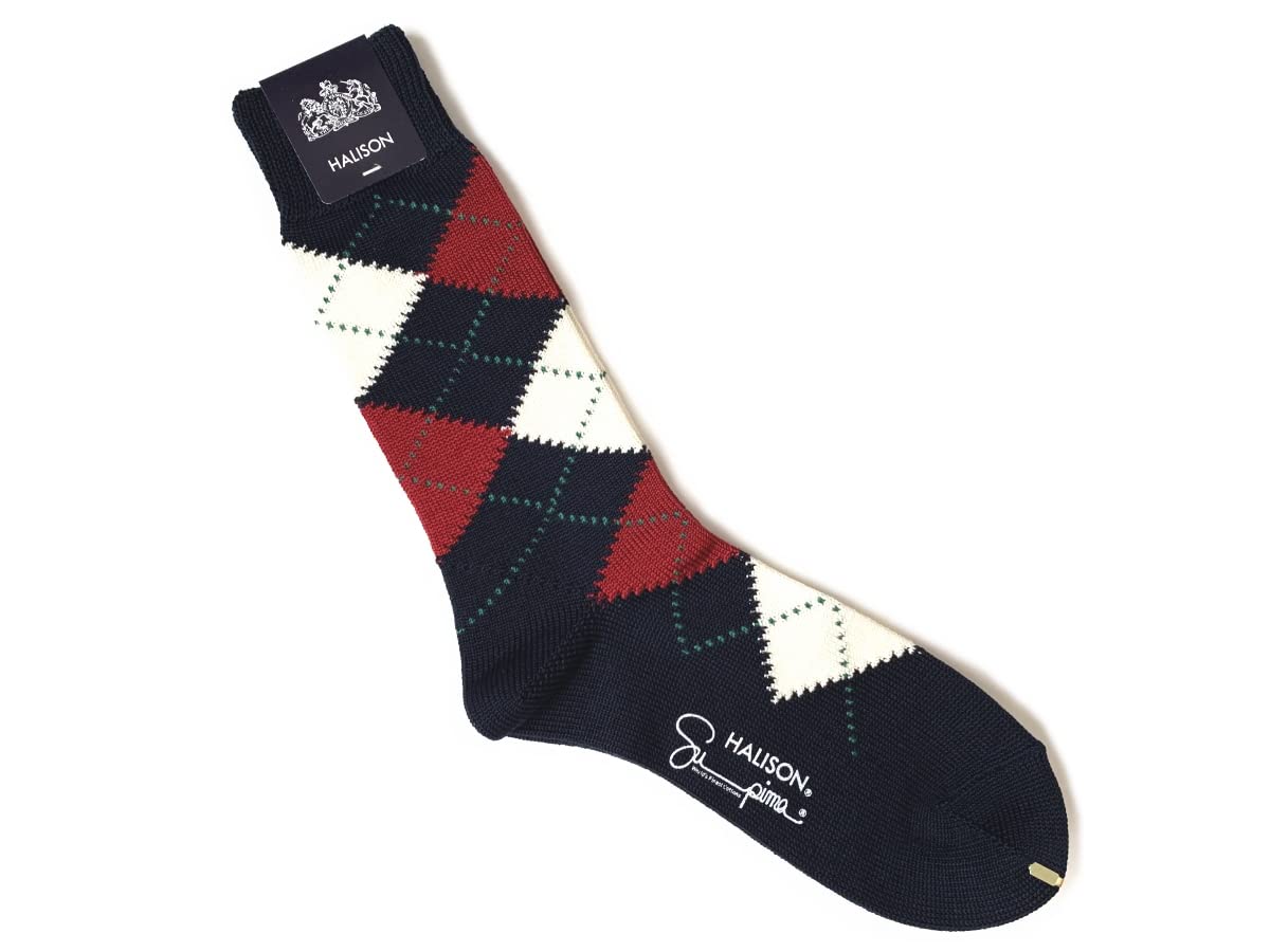 

Носки Harrison 14280 Supima Argyle 6 размеров, темно-синие, ромбы, 25-27см (К),