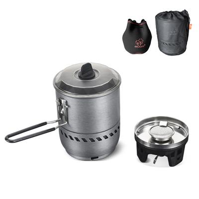 2100 W Camping-Gaskocher mit Tragetasche, Outdoor-Gaskocher zum Wandern, Angeln, Bergsteigen